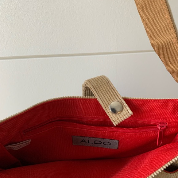 Vintage Aldo Corduroy Crossbody Bag - Picture 7 of 8